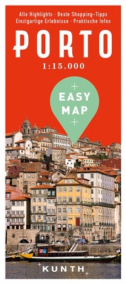Abbildung von: KUNTH EASY MAP Porto 1:15.000 - Kunth Verlag