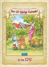 Abbildung von: Der 100-jährige Kalender 2019 nach Mauritius Knauer Wetterkalender Bauernkalender Wandskalender - Trötsch Verlag GmbH & Co. KG