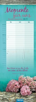 Abbildung von: Terminkalender "Momente für uns" 2019 Notizkalender für Paare - Trötsch Verlag GmbH & Co. KG