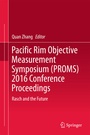Cover: Pacific Rim Objective Measurement Symposium (PROMS) 2016 Conference Proceedings - Springer