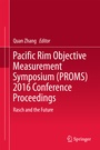 Cover: Pacific Rim Objective Measurement Symposium (PROMS) 2016 Conference Proceedings - Springer