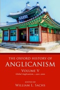 Cover: The Oxford History of Anglicanism, Volume V - OUP eBook