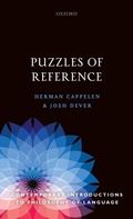 Cover: Puzzles of Reference - Oxford University Press