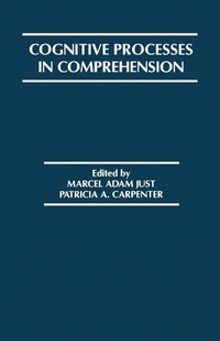 Bild vergrößern Bild: Cognitive Processes in Comprehension - Lawrence Erlbaum Associates Inc