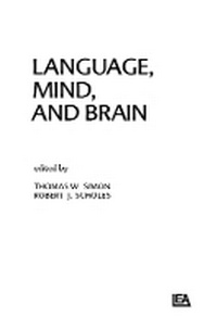 Abbildung von: Language, Mind, and Brain - Lawrence Erlbaum Associates Inc