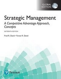 Enlarge image Cover: Strategic Management: A Competitive Advantage Approach, Concepts, Global Edition - Pearson