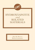 Cover: Hydroxyapatite and Related Materials - CRC Press