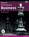 Cover: BTEC Nationals Business Student Book 1 - Pearson Education Limited