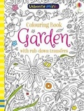 Cover: Colouring Book Garden with Rub Down Transfers x5 - Usborne Publishing Ltd