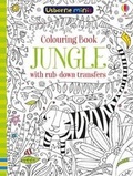 Cover: Colouring Book Jungle with Rub Down Transfers x5 - Usborne Publishing Ltd