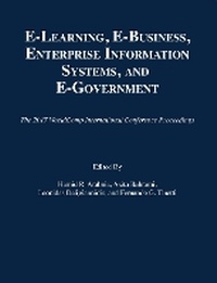Enlarge image Cover: e-Learning, e-Business, Enterprise Information Systems, and e-Government - C. S. R. E. A.