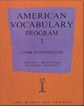Cover: American Vocabulary Program 3 - Language Teaching Publications