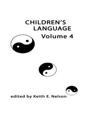 Abbildung von: Children's Language - Lawrence Erlbaum Associates Inc
