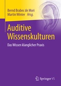 Cover: Auditive Wissenskulturen - Springer VS