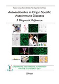 Cover: Autoantibodies in Organ Specific Autoimmune Diseases - A Diagnostic Reference - Pabst Science Publishers