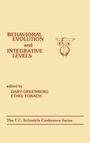 Cover: Behavioral Evolution and Integrative Levels - Lawrence Erlbaum Associates Inc
