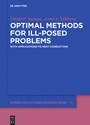 Cover: Optimal Methods for Ill-Posed Problems - De Gruyter