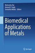 Cover: Biomedical Applications of Metals - Springer