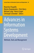 Cover: Advances in Information Systems Development - Springer