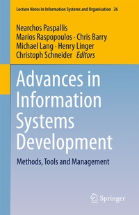 Abbildung von: Advances in Information Systems Development - Springer
