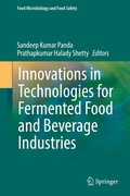 Cover: Innovations in Technologies for Fermented Food and Beverage Industries - Springer