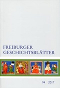Cover: Freiburger Geschichtsbl&auml;tter - Academic Press Fribourg