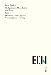 Abbildung von: Descartes, Leibniz, Spinoza - Meiner