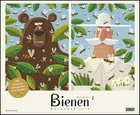 Abbildung von: Bienen 2019 - DUMONT Kinder-Kalender - Querformat 58,4 x 48,5 cm - Spiralbindung - DuMont Kalenderverlag