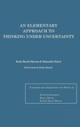 Cover: An Elementary Approach To Thinking Under Uncertainty - Lawrence Erlbaum Associates Inc