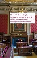 Cover: Wissen, wie Recht ist - Konstanz University Press