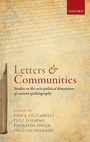 Cover: Letters and Communities - Oxford University Press