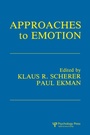 Cover: Approaches To Emotion - Lawrence Erlbaum Associates Inc
