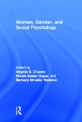 Cover: Women, Gender, and Social Psychology - Lawrence Erlbaum Associates Inc