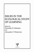 Bild: Issues in the Ecological Study of Learning - Lawrence Erlbaum Associates Inc
