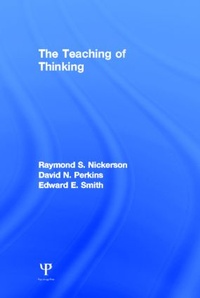 Enlarge image Cover: The Teaching of Thinking - Lawrence Erlbaum Associates Inc