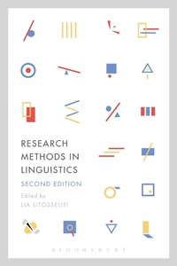 Enlarge image Cover: Research Methods in Linguistics - Bloomsbury Academic