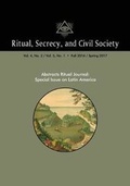 Cover: Ritual, Secrecy, and Civil Society - Westphalia Press