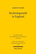 Bild: Rechtsdogmatik in England - Mohr Siebeck