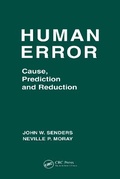 Cover: Human Error - Lawrence Erlbaum Associates Inc