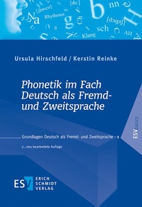 Abbildung von: Phonetik im Fach Deutsch als Fremd- und Zweitsprache - Erich Schmidt Verlag