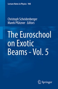 Abbildung von: The Euroschool on Exotic Beams - Vol. 5 - Springer