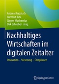 Cover: Nachhaltiges Wirtschaften im digitalen Zeitalter - Springer Gabler