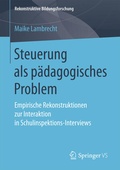 Cover: Steuerung als p&auml;dagogisches Problem - Springer VS