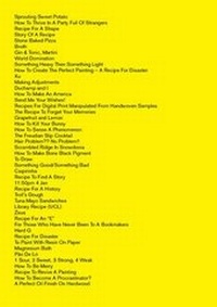 Enlarge image Cover: Recipe Book - Slade Press, Slade School of Fine Art
