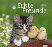 Abbildung von: times&more Echte Freunde Bildkalender - Kalender 2019 - Heye