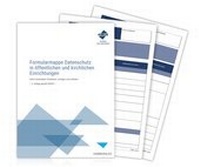 Abbildung von: Formularmappe Datenschutz in öffentlichen und kirchlichen Einrichtungen - Forum Verlag Herkert