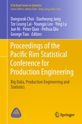 Cover: Proceedings of the Pacific Rim Statistical Conference for Production Engineering - Springer