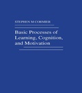 Bild: Basic Processes of Learning, Cognition, and Motivation - Lawrence Erlbaum Associates Inc