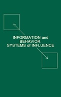Cover: Information and Behavior - Lawrence Erlbaum Associates Inc