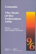 Cover: Canada: the State of the Federation 1996 - McGill-Queen's University Press